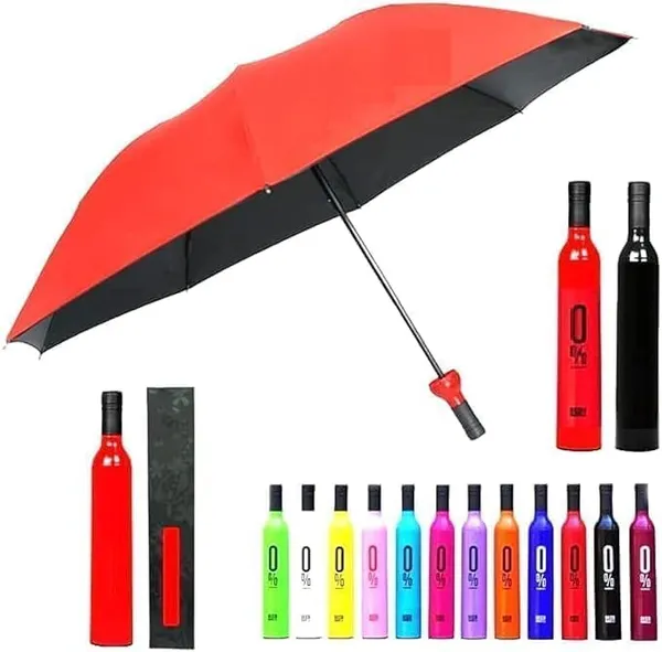 Jass_Craft_Wine_Bottle_Umbrella_Lightweight_Waterproof_Uv_Protection_Mini_Compact_Foldable_Design_Travel_Umbrella_With_Waterproof_And_Compact_Bottle_For_Monsoon_And_Summer_Red