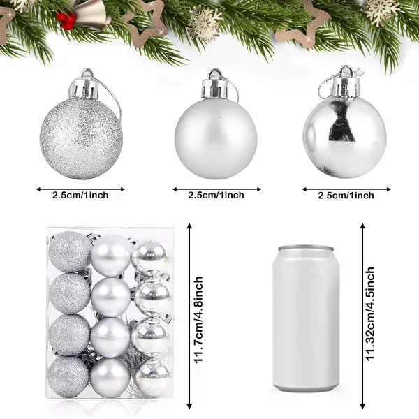 White_Plastic_Christmas_Tree_Decoration_Balls_(Pack_Of_24)
