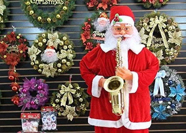 Red_Plastic_Santa_Claus_Christmas_Tree_Decor