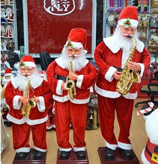 Red_Plastic_Santa_Claus_Christmas_Tree_Decor