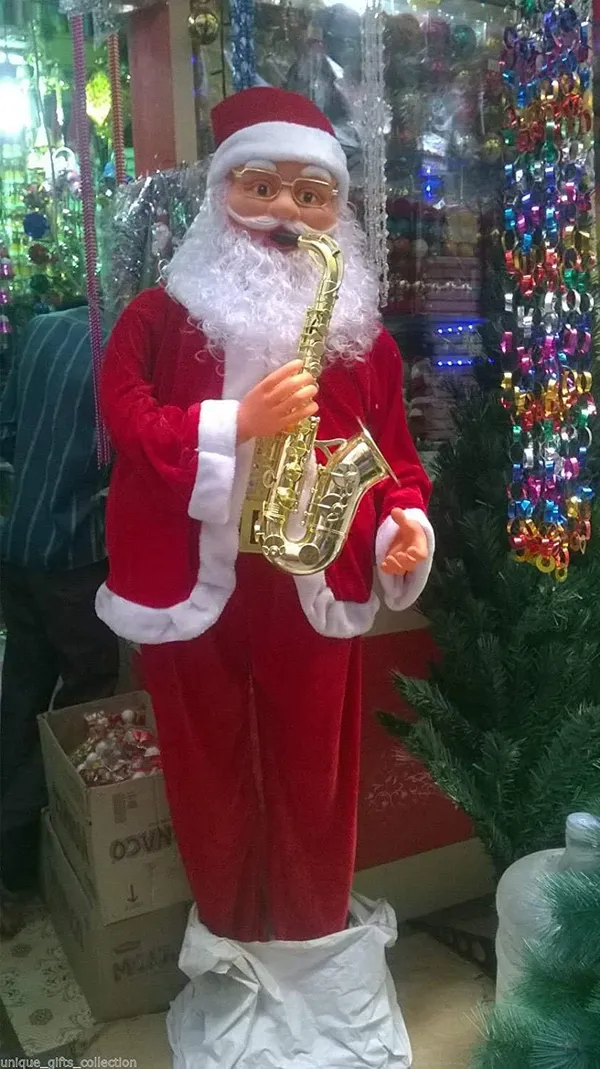 Red_Plastic_Santa_Claus_Christmas_Tree_Decor