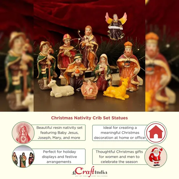 Red_And_Grey_Plastic_Christmas_Decorations_Items_(Pack_Of_10)