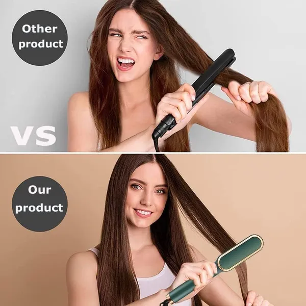 Green_Steal_Hair_Straightening