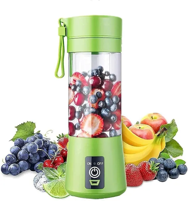 Portable_Blender_Green_Rechargeable_Usb_Juicer_Cup_Personal_Size_Smoothie_Maker_With_6_Blades