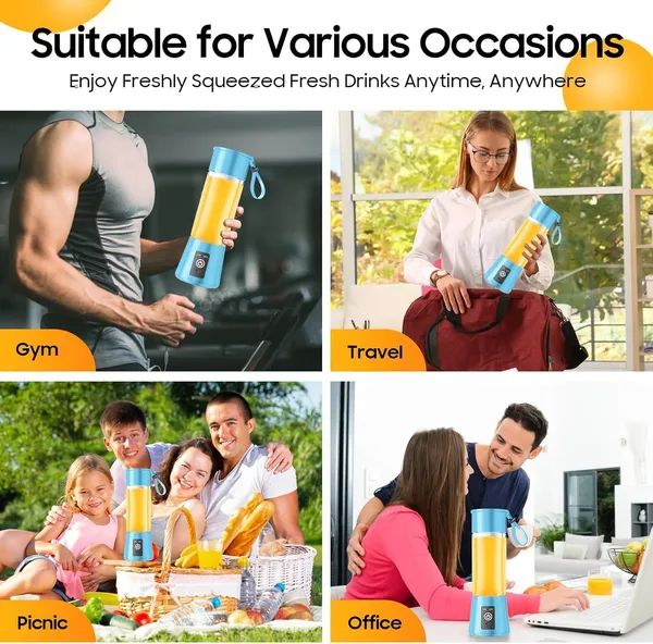 Toy_O_Fun_Portable_Juicer_Blender_6_Blade_Usb_Rechargeable_Personal_Mixer_Bottle_With_Built_In_Jar_Smoothie_Protein_Shake_Maker_Multicolor_J_2