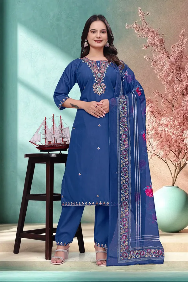 Blue_Cotton_Straight_Embroidered_Salwar_Suit_Set_With_Dupatta_For_Women