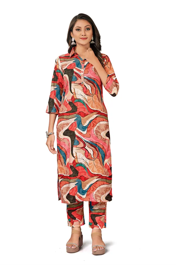 Multicolour_Rayon_Straight_Abstract_Print_Co-Ord_Set_For_Women