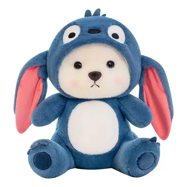 40cm_Click_to_see_full_view_Storescent_Baby_Plushies,_Blue_Lovable_Huggable_Soft_Toy,_Big_Size_Hooded_Plush_Teddy_Bear,_Elegant_Soft_Plush_Toy_for_Babies,_Great_Birthday_Gift_for_Girls