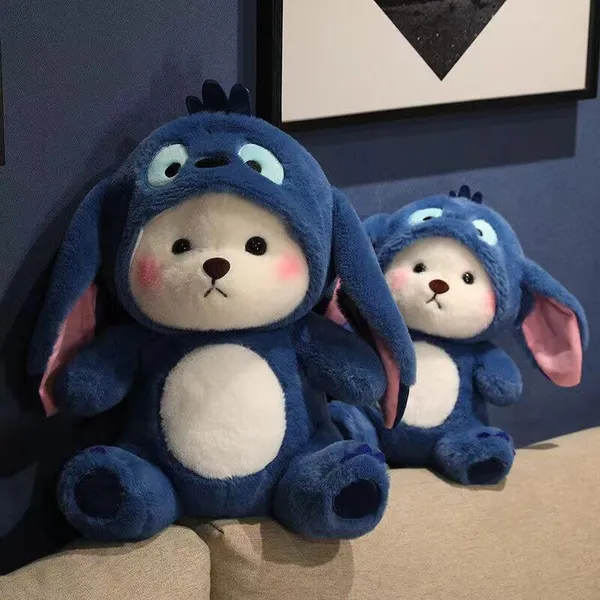 40cm_Click_to_see_full_view_Storescent_Baby_Plushies,_Blue_Lovable_Huggable_Soft_Toy,_Big_Size_Hooded_Plush_Teddy_Bear,_Elegant_Soft_Plush_Toy_for_Babies,_Great_Birthday_Gift_for_Girls