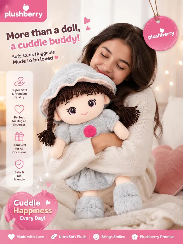 55_cm_Cute_Doll_Soft_Toy_for_Girls__CM_|_Ultra_Soft_Plush_Rag_Doll_Teddy_|_Huggable_Washable_Stuffed_Baby_Doll_|_Fabric_Cloth_Toy_|_Birthday_Return_Gift_for_Boys_&_Girls_(Grey