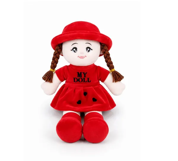 85_cm_MY_DOLL_SOFT_TOYS/SOFT_DOLL/GIRL_FOR_GIFT/GUDIYA_DOLL___(Red)