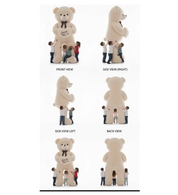 Mustard_Yelllow_Plush_Fabric_And_Polyester_And_Cotton_Blend_Stuffed_Teddy_Bear_For_Kids_8.5_feet