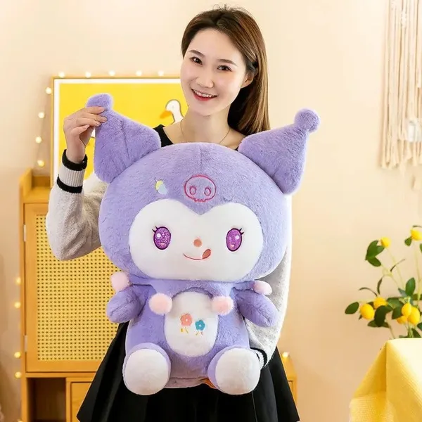 BUY_DON'T_BYE_Soft_Fabric_45cm_Kuromi_Anime_Cartoon_Toy_|_Stuffed_Plush_Soft_Toy_for_Boys_and_Girls_|_Kuromi_Cute_Plushie_Soft_Fluffly_Cuddly_Toy