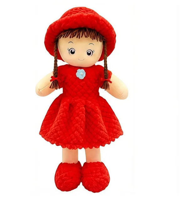 Cute_Pineapple_Texture_Plush_Doll_for_Girls_-_Ultra__55_CM-Soft_Stuffed_Ragdoll_with_Hat_&_Braids_–_Cute_Huggable_Companion_for_Kids_&_Toddlers_(Red,