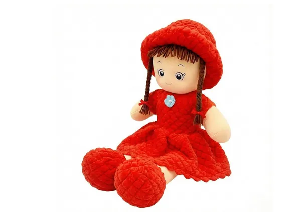Cute_Pineapple_Texture_Plush_Doll_for_Girls_-_Ultra__55_CM-Soft_Stuffed_Ragdoll_with_Hat_&_Braids_–_Cute_Huggable_Companion_for_Kids_&_Toddlers_(Red,