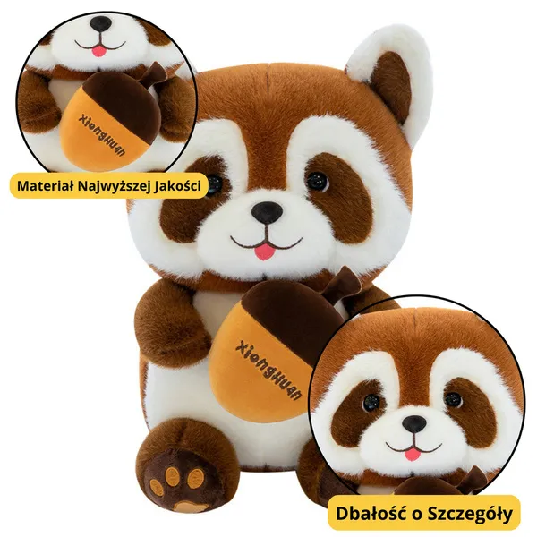Plush_Toy_Raccoon_with_Acorn_70cm