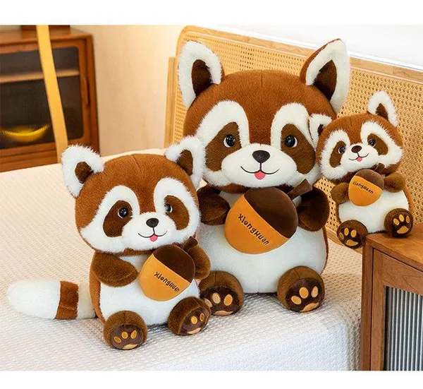 Plush_Toy_Raccoon_with_Acorn_70cm