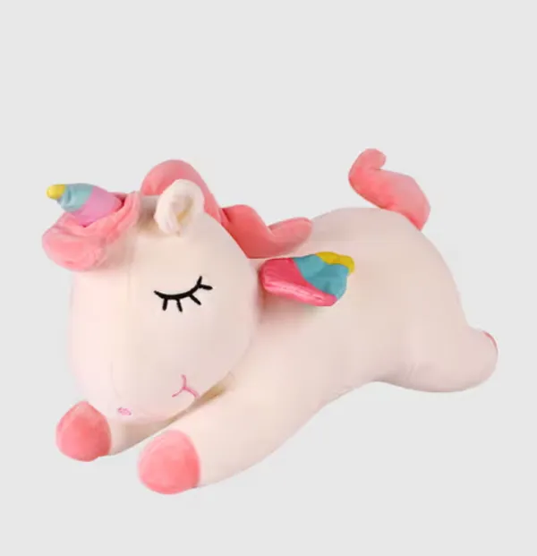 50CM_Unicorn_Stuffed_Animal,_Soft_Unicorn_Plush_Hugging_Pillow_Toy_Gifts_for_Kids_(White,