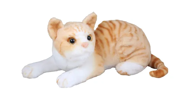 Size:_28_cm)Tickles_Cute_Cat_Soft_Stuffed_Plush_Animal_Toy_for_Kids_Birthday_Gift_(Color:_Yellow