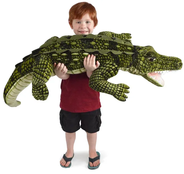 Size:_92_cm_Tickles_Crocodile_Soft_Stuffed_Plush_Animal_Toy_for_Kids_Boys_&_Girls_Birthday_Gift_(Color:_Green_