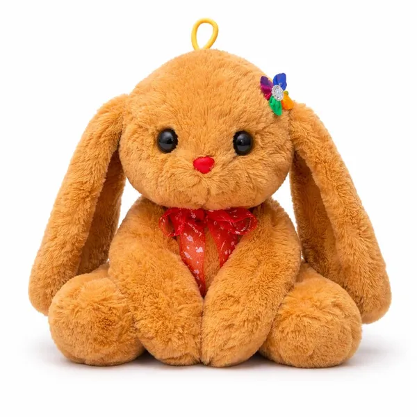 Soft_Plush_Strawberry_Rabbit_Stuffed_Toy_|_Red_Bow_Sparkling_Eyes_|_Gift_for_Kid_Cute_Pink_Bunny_Soft_Toy_for_Girls/Kids_|_Huggable_Rabbit_with_Long_Ears_|_Baby_Toys_Cuddle_Toy_|(60cm)_(Brown)