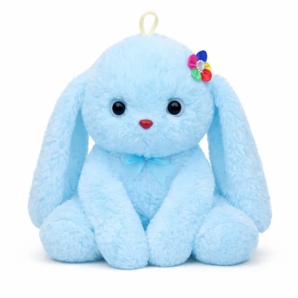 Soft_Plush_Strawberry_Rabbit_Stuffed_Toy_|_Red_Bow_Sparkling_Eyes_|_Gift_for_Kid_Cute_Pink_Bunny_Soft_Toy_for_Girls/Kids_|_Huggable_Rabbit_with_Long_Ears_|_Baby_Toys_Cuddle_Toy_|(60cm)_(C_green)