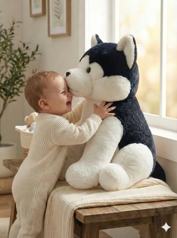 TeddyWallah_3_Feet_Big_Husky_Soft_Toy_for_kids,_birthdays_gift,_couple_(100cm)_(Black)__-90_cm_(Black)