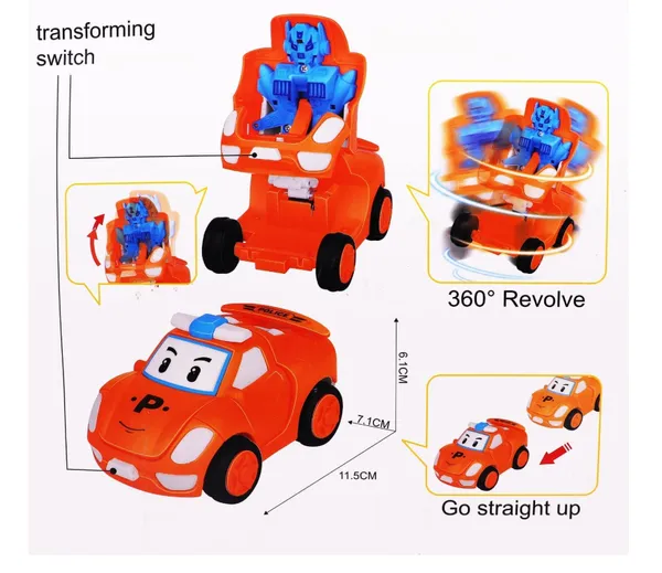 Toypot_2-in-1_Transforming_Robot_Car_Toy_for_Kids_|_Push_&_Go_Friction_Powered_Vehicle_with_360°_Rotation_|_Cartoon_Face_Design_|_No_Batteries_Required
