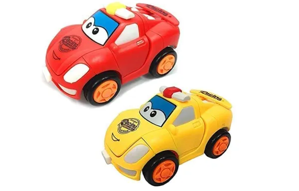 Toypot_2-in-1_Transforming_Robot_Car_Toy_for_Kids_|_Push_&_Go_Friction_Powered_Vehicle_with_360°_Rotation_|_Cartoon_Face_Design_|_No_Batteries_Required