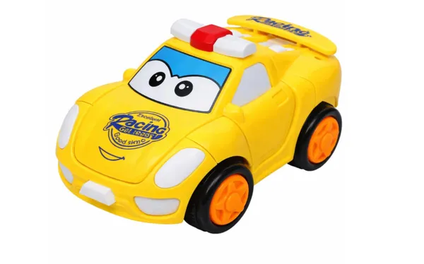 Toypot_2-in-1_Transforming_Robot_Car_Toy_for_Kids_|_Push_&_Go_Friction_Powered_Vehicle_with_360°_Rotation_|_Cartoon_Face_Design_|_No_Batteries_Required