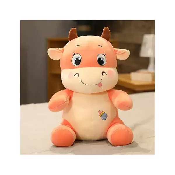 Multicolour_Plush_Fabric_And__30_cm_Cow_Cuddly_Toy