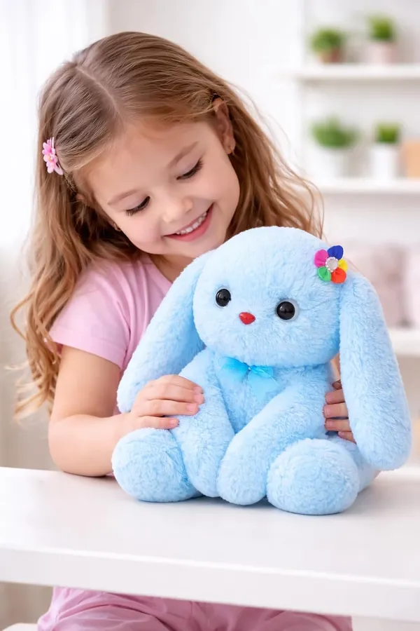 Soft_Plush_Strawberry_Rabbit_Stuffed_Toy_|_Red_Bow_Sparkling_Eyes_|_Gift_for_Kid_Cute_Pink_Bunny_Soft_Toy_for_Girls/Kids_|_Huggable_Rabbit_with_Long_Ears_|_Baby_Toys_Cuddle_Toy_|(60cm)_(Blue)