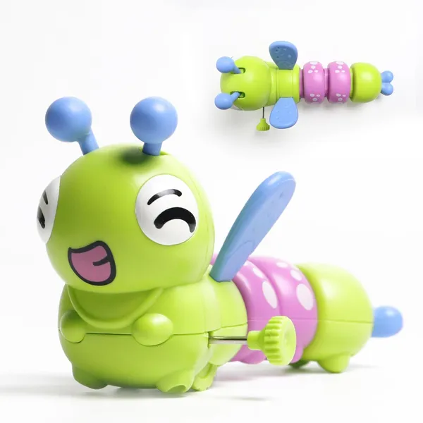 Wind_Up_Caterpillar_Toy_for_Kids,_Cute_Crawling_Insect_Toy_with_Moving_Body_&_Wings,_No_Battery_Mechanical,_Educational_Toddler_Toy_Gift_for_Boys_&_Girls
