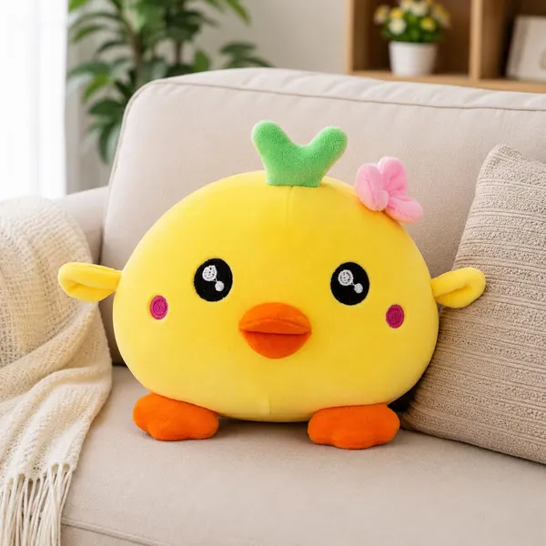 ute_Yellow_Chick_Plush_Toy_Soft_Stuffed_Animal,_Adorable_Duckling_Pillow_Toy_for_Kids,_Girls_&_Boys,_Birthday_Gift,_Home_Decor_&_Cuddling(35cm)