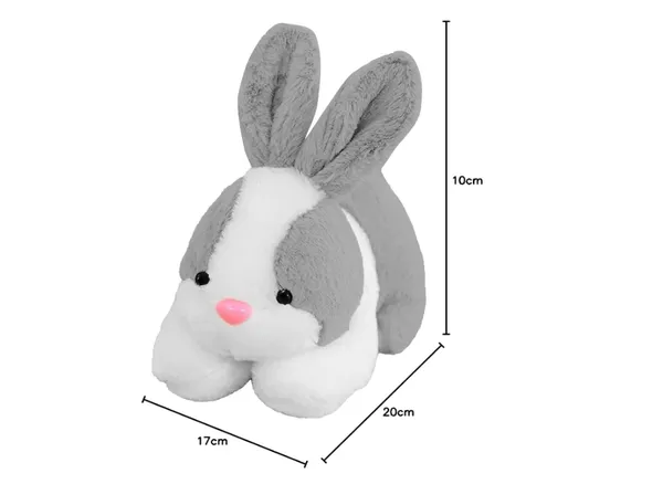Grey_And_White_Plush_Fabric30cm_And_Polyester_And_Cotton_Blend_Stuffed_Teddy_Bear_For_Kids_