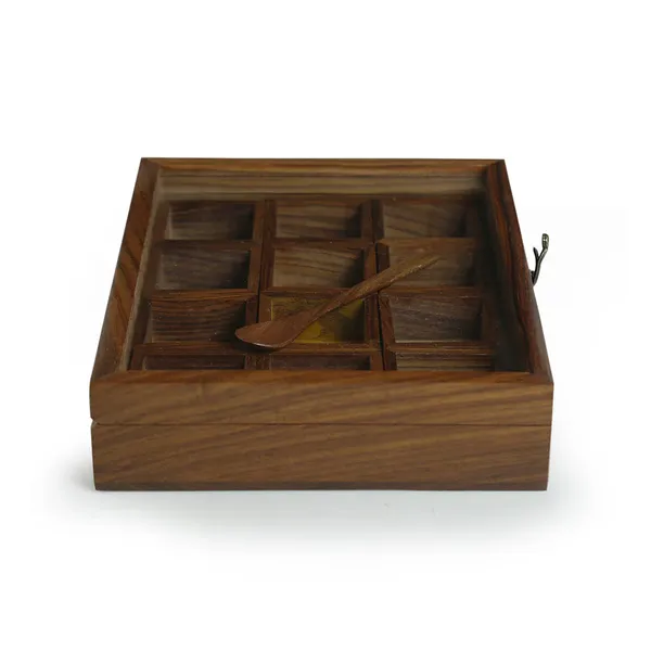 Brown_Wood_Glass_Lid_Traditional_12_Compartment_Spice_Organizer