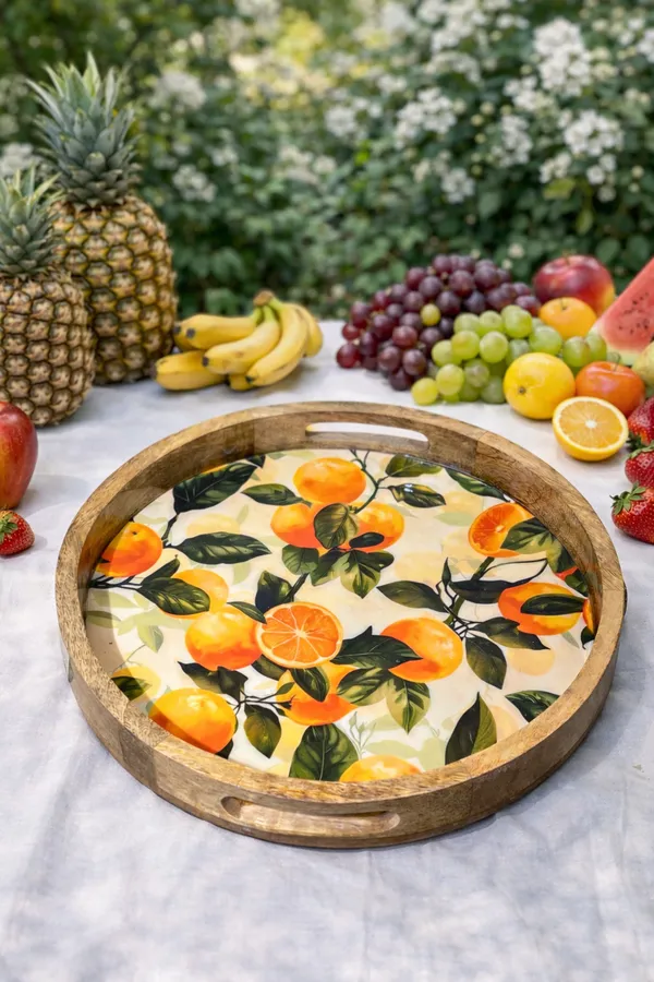 Multicolor_Wood_Summer_Orange_Citrus_Botanical_Print_Round_Serving_Tray