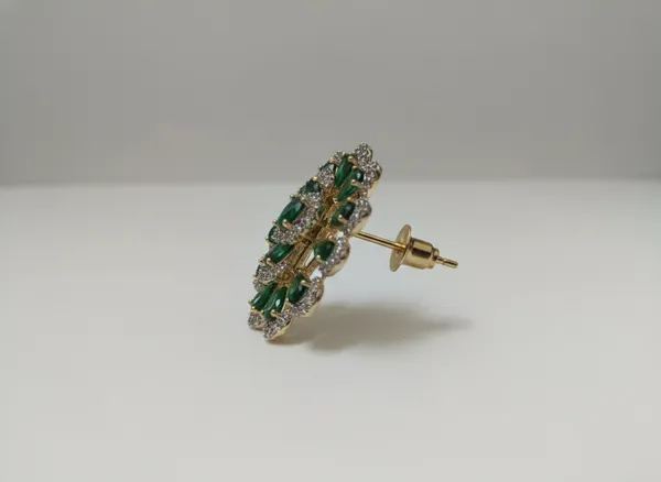 Verdant_Majesty_Emerald_Cut_Floral_Cluster_Studs