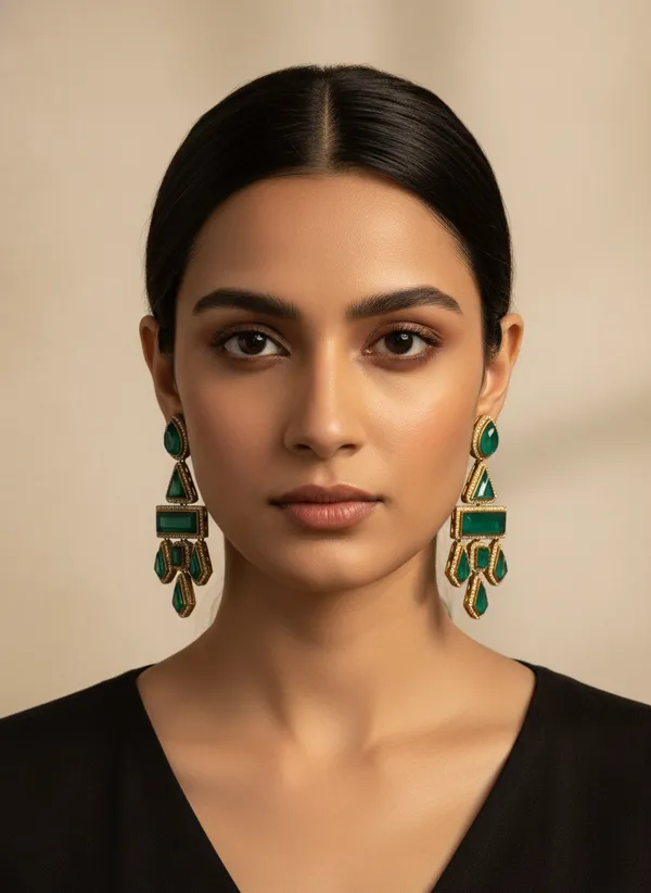 Regal_Emerald_Art_Deco_Geometric_Statement_Danglers