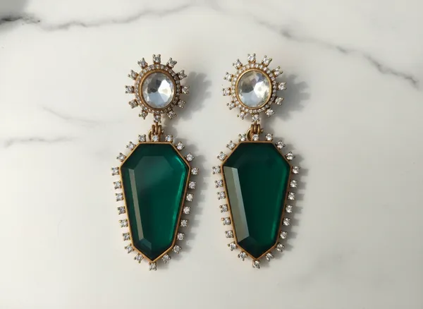 Regal_Emerald_And_Sunburst_Halo_Statement_Danglers