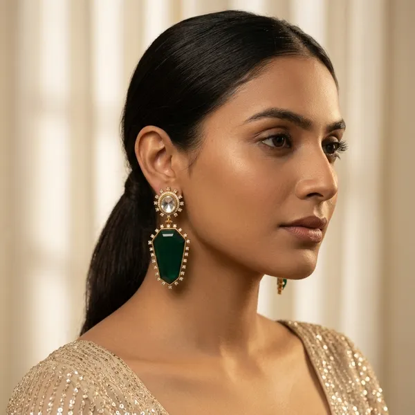 Regal_Emerald_And_Sunburst_Halo_Statement_Danglers