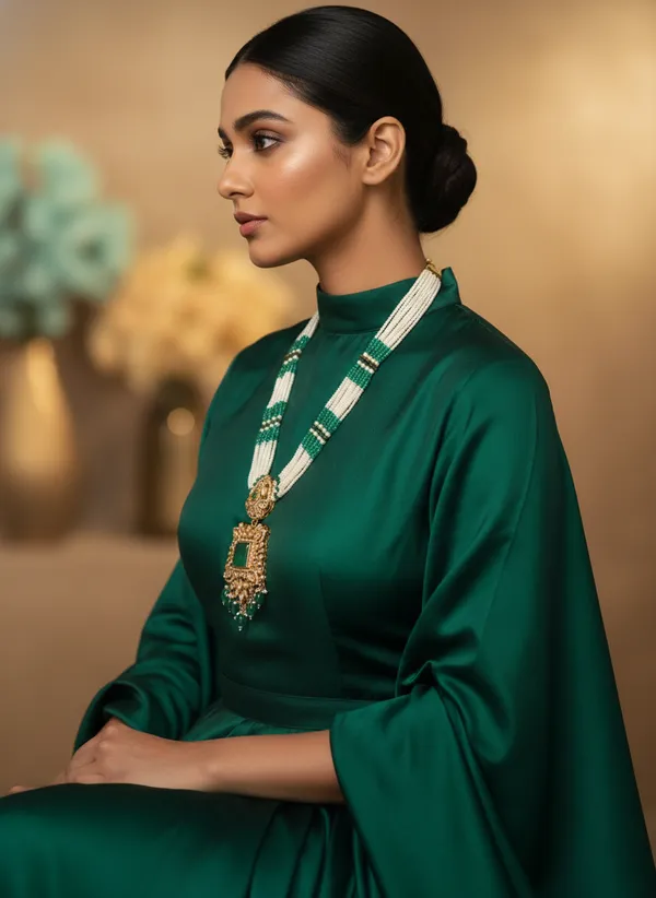 Regal_Emerald_And_Pearl_Kundan_Statement_Necklace