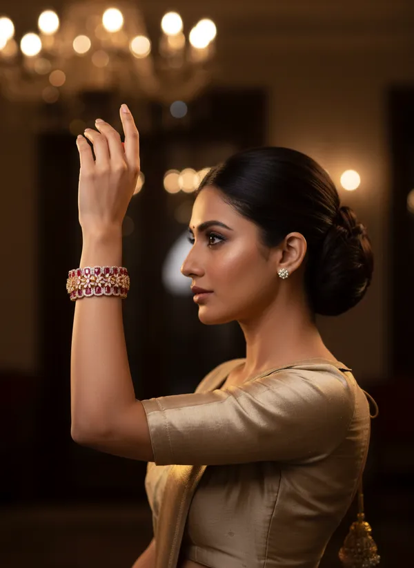 Multicolor_Grandeur_Ruby_And_Diamond-Inspired_Bangle_Bracelet