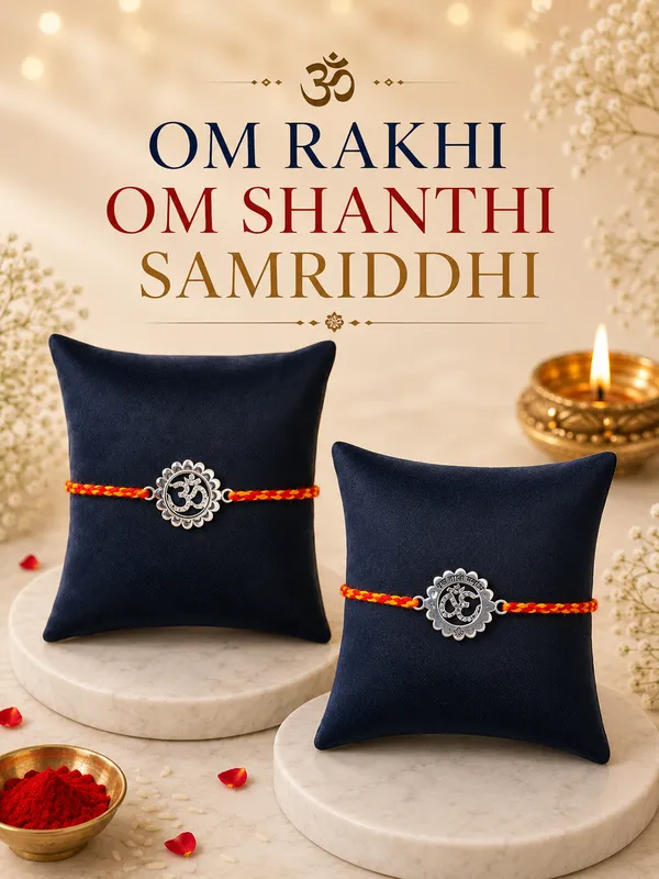 Divine_Om_Rakhi_(Sterling_Silver_925)_In_Auspicious_Kalawa