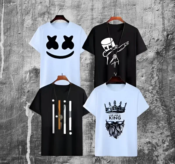 (Pack_of_4)_Graphic_Printed_T_Shirt
