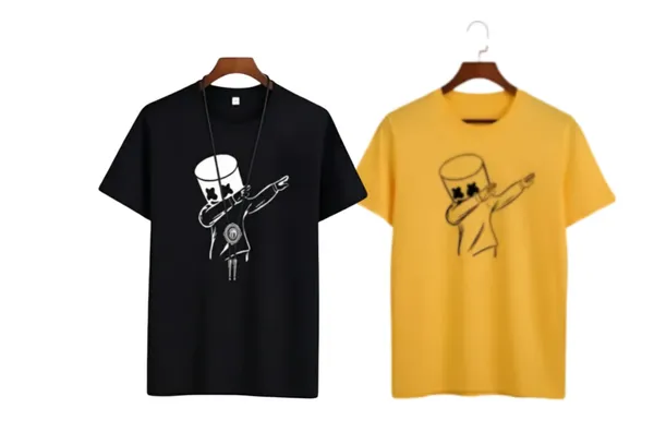 Pack_of_2_-_Graphic_Printed_T_Shirt_(Yellow,_Black)