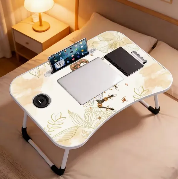 Portable_Folding_Laptop_Bed_Table_With_Floral_Design