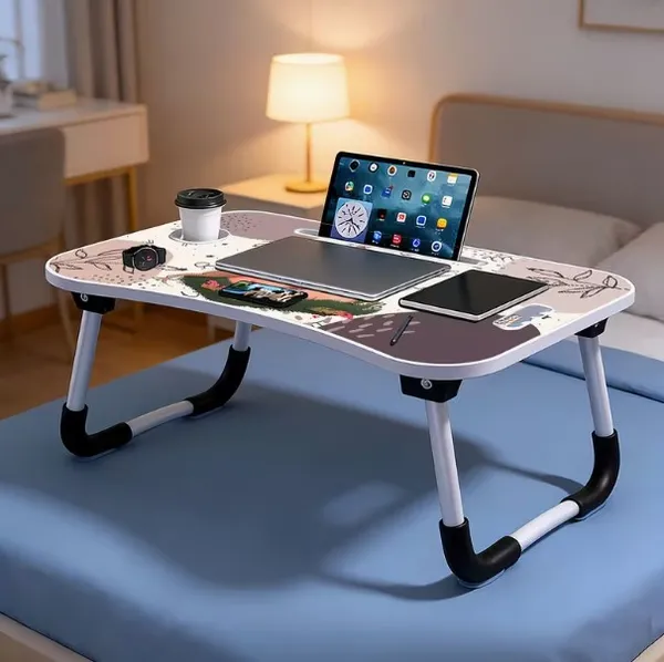 Portable_Foldable_Lap_Desk_With_Cup_Holder_And_Tablet_Slot_-_Decorative_Printed_Study_Table_For_Bed