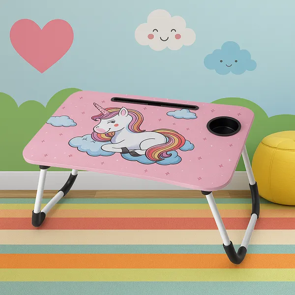 Kids_Foldable_Lap_Desk_With_Unicorn_Design_-_Portable_Study_Table_With_Cup_Holder