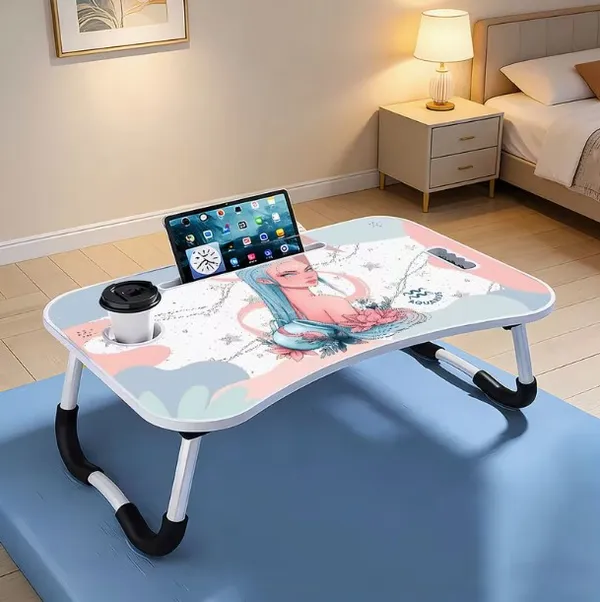 Foldable_Lap_Desk_With_Cup_Holder_And_Tablet_Slot